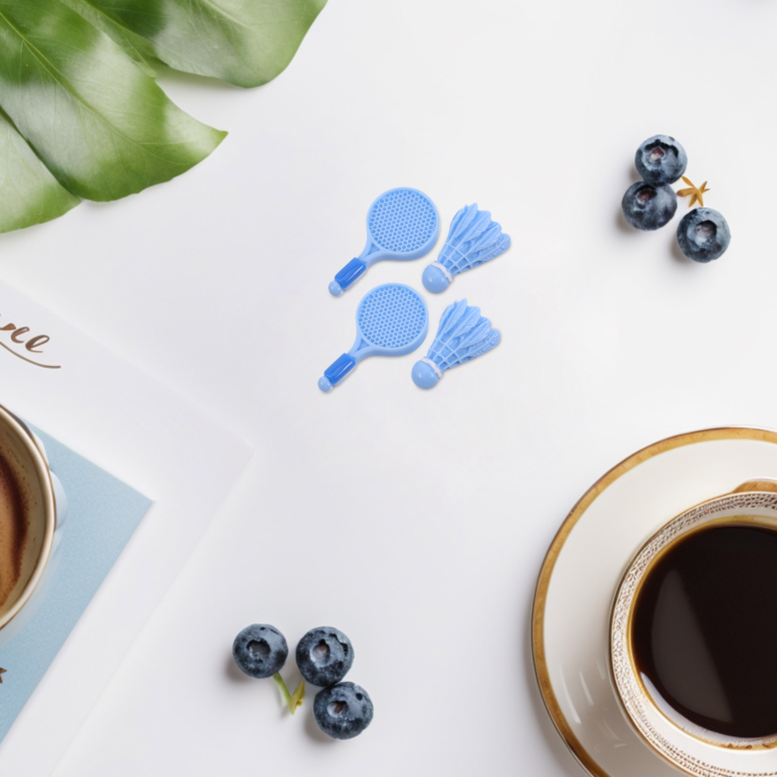 Badminton Kids - 10Sets Badminton Accessories Miniature Rackets Shuttlecocks