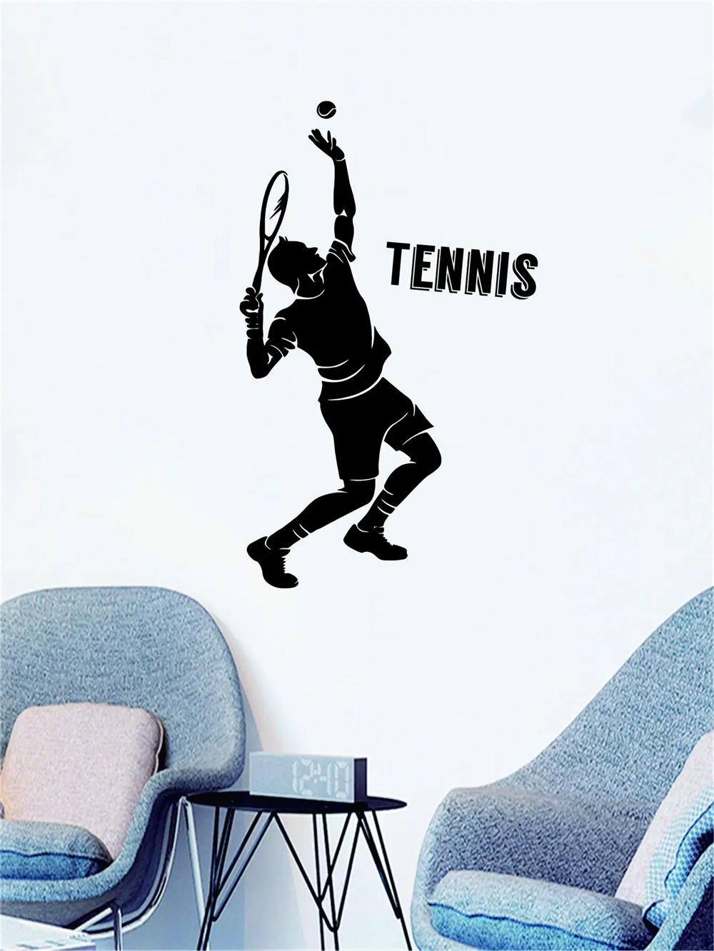 Badminton Quotes - 1 pc Tennis Player Play Tennis