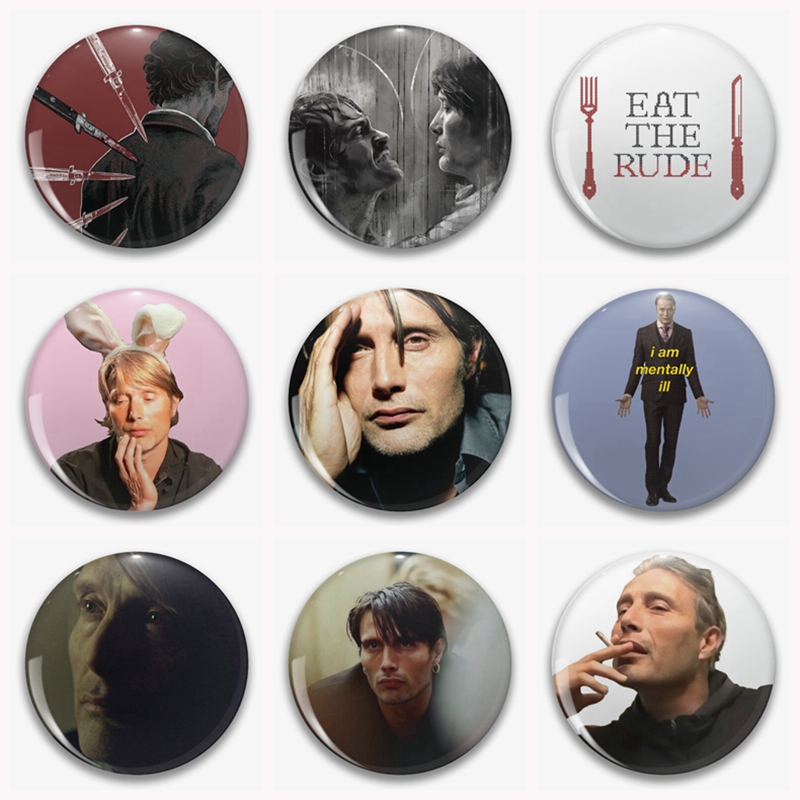 Mads Mikkelsen Hannibal Funny  - Badminton Meme review and price