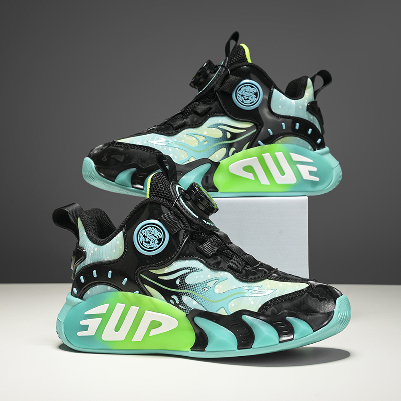 Kids Basketball Shoes Rotating - Badminton Kids review and price