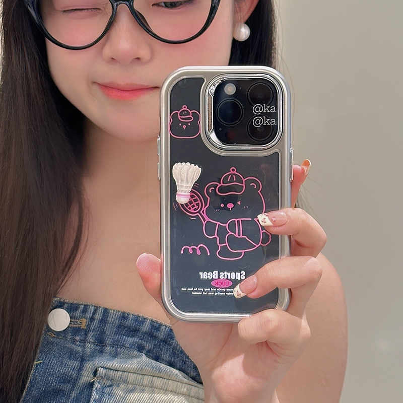 Korea Cute 3D Badminton Bear C - Badminton Quotes review and price