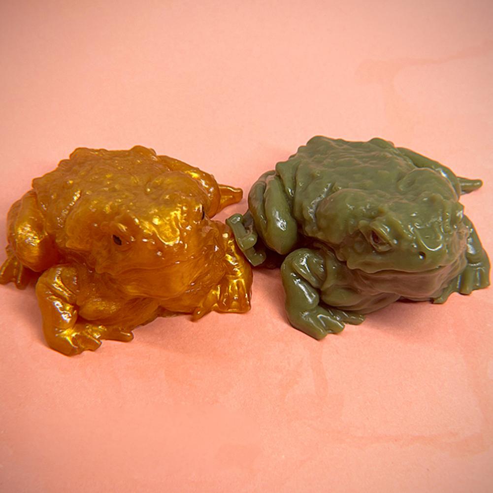 1pcs Funny Toad Frog Squishy O - Badminton Meme review and price