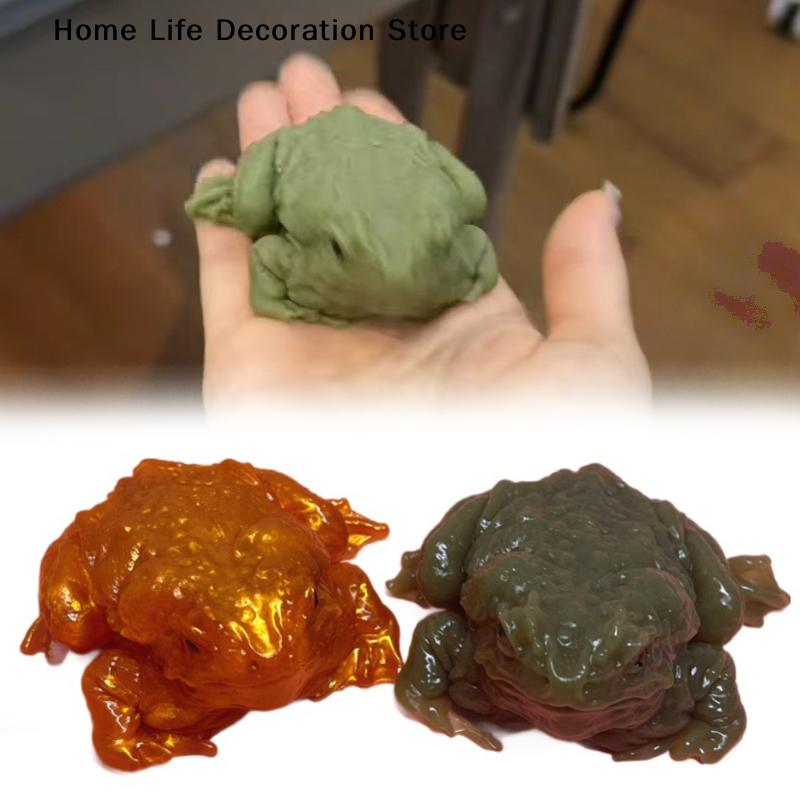 1/2pcs Funny Toad Frog Squishy - Badminton Meme review and price