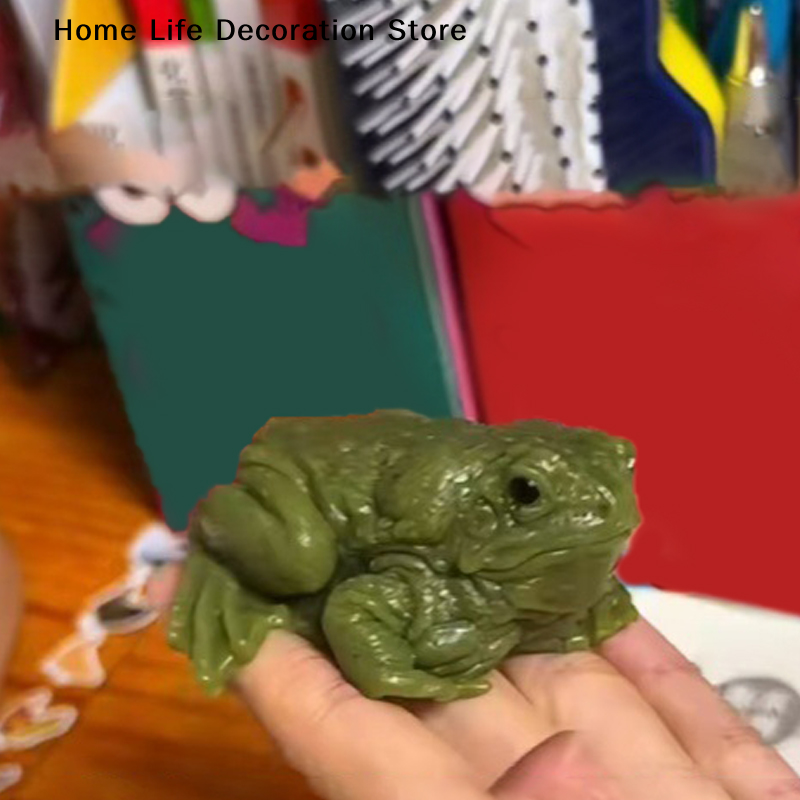 1/2pcs Funny Toad Frog Squishy - Badminton Meme review and price